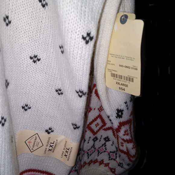 St. John's Bay Mock Turtleneck Long Sleeve Pullover Sweater size XXL– NWT - Picture 4 of 5